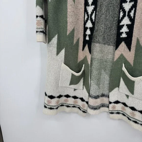 twine and Spring Women's Long Cardigan Sweater, size S - Picture 4 of 9